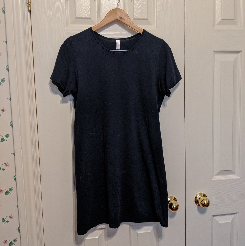American Apparel Navy t-shirt dress